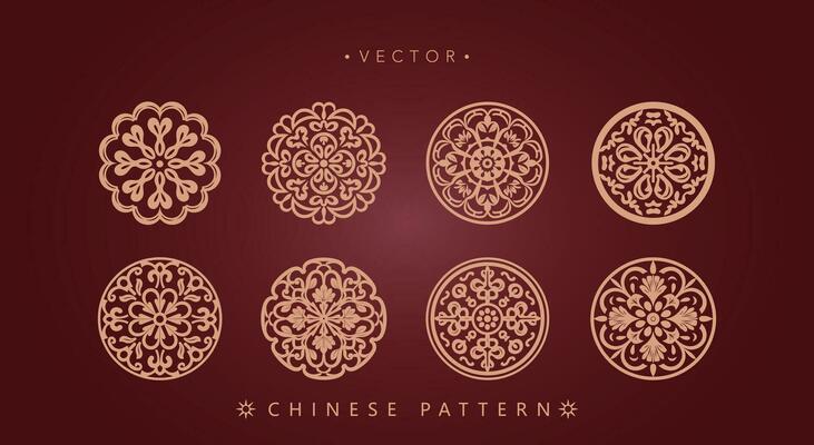 Chinese traditional decorative pattern