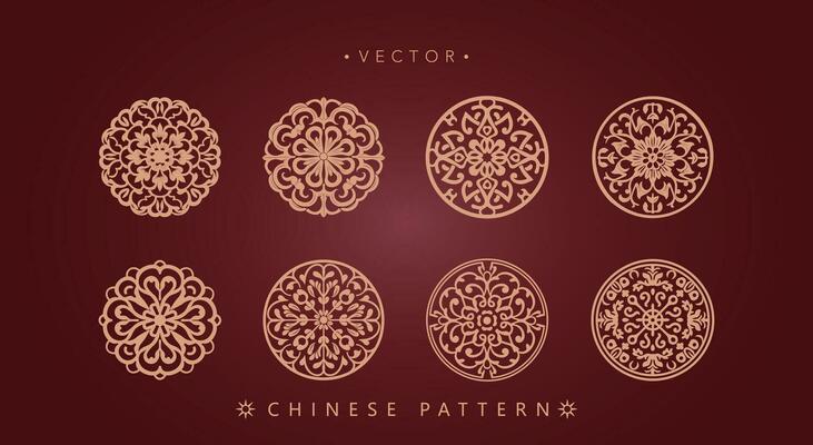 Chinese traditional decorative pattern