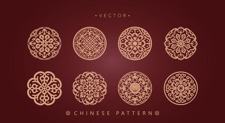 Chinese traditional decorative pattern