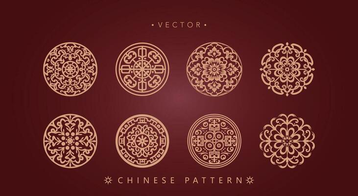 Chinese traditional decorative pattern