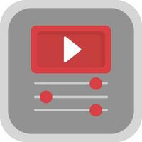 Video Vector Icon Design