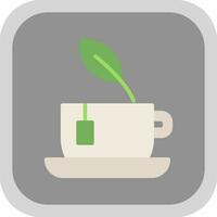 Green tea Vector Icon Design