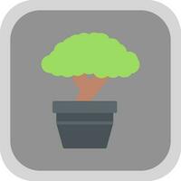 Bonsai Vector Icon Design