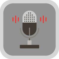 Audio recorder Vector Icon Design