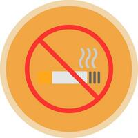 No Smoking Vector Icon Design