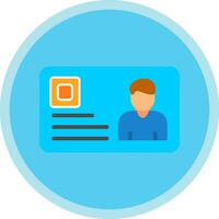 Id Card Vector Icon Design