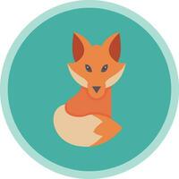 Fox Vector Icon Design