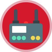 Wireless router Vector Icon Design