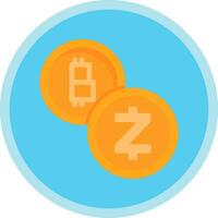 Cryptocurrency Vector Icon Design