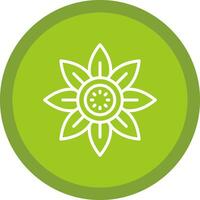 Sunflower Vector Icon Design