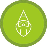 Gnome Vector Icon Design