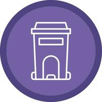 Bin Vector Icon Design