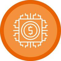 Digital currency Vector Icon Design