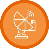 Satellite dish Vector Icon Design