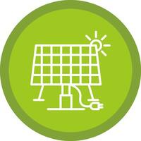 diseño de icono de vector de energía solar