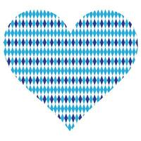Oktoberfest seamless pattern with flat design. Web vector
