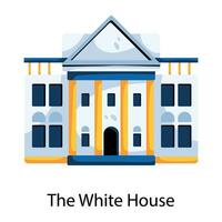 The White House vector