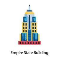 edificio Empire State vector