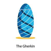 Trendy The Gherkin vector