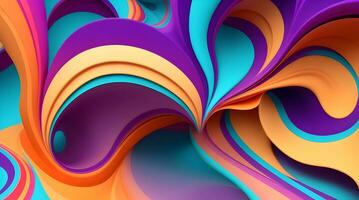 fluid Gradient dynamic wavy abstract background photo