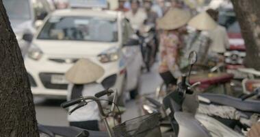 Transport im Hanoi Stadt, Vietnam video