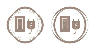 Plug and Socket Vector Icon