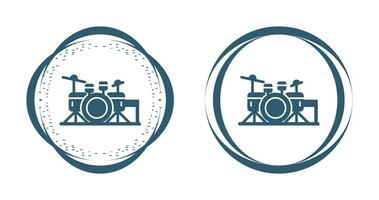 Drum Set Vector Icon