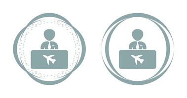 Flight Information Vector Icon