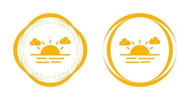 Sunset Vector Icon