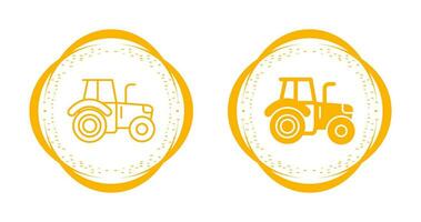 icono de vector de tractor