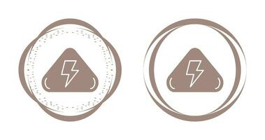 Electrical Hazard Vector Icon