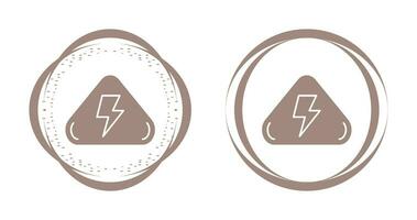 Electrical Hazard Vector Icon