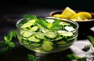 Cucumber drink for weight loss photo