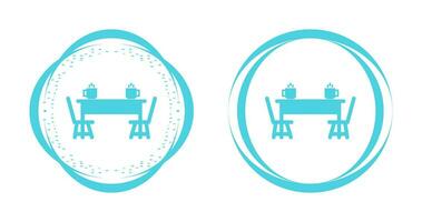 Dining Table Vector Icon