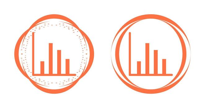 icono de vector de gráfico