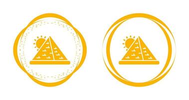 Pyramid Vector Icon