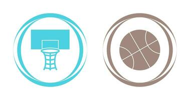 icono de vector de baloncesto