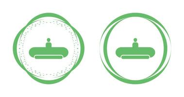 Horizontal Escalator Vector Icon
