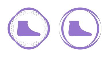 Warm Sock Vector Icon