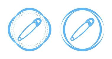 Safety Pin Vector Icon