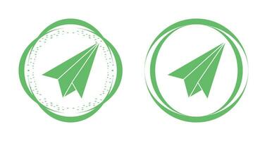 Paper Plane Vector Icon