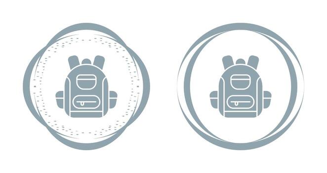 Backpack Vector Icon
