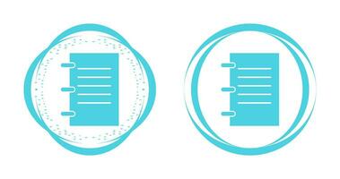 Notebook Vector Icon