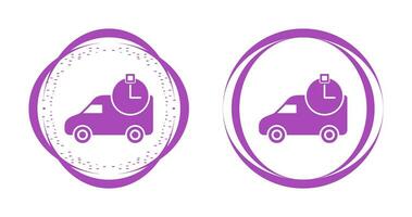 Time Based Delivery Vector Icon