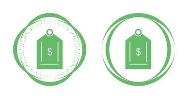 Dollar Tag Vector Icon