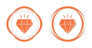 icono de vector de diamante