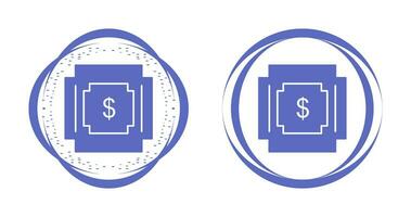 icono de vector de símbolo de dólar