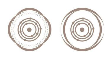 Atomic Structure Vector Icon
