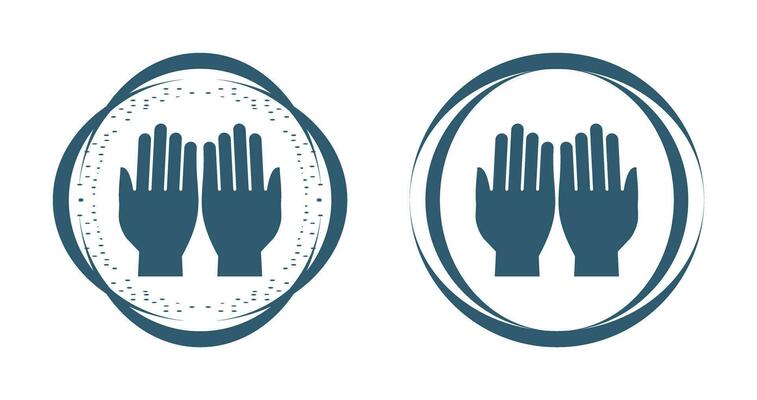 Praying Hands Vector Icon