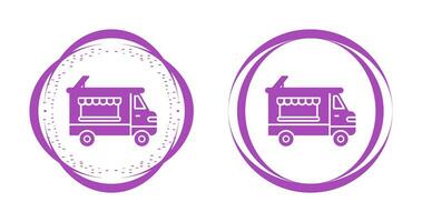 Bakery Truck Vector Icon